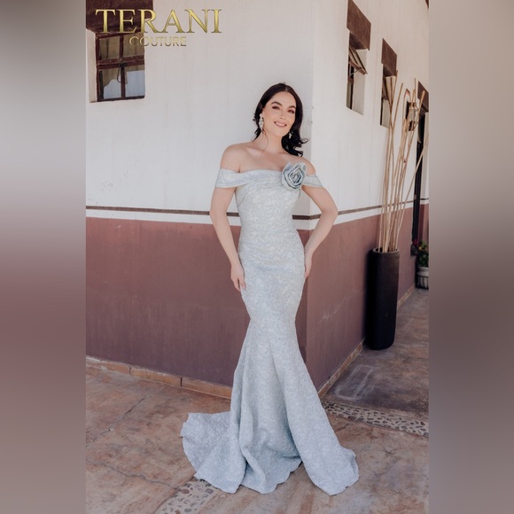 NWT; TERANI COUTUREMaxi Dress 🪻